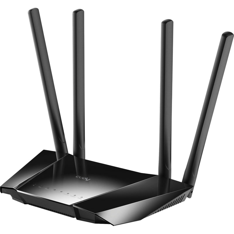 Afbeelding laden in galerijviewer, Cudy n300 wi-fi 4g lte cat4 router (zwart, app, nano sim-slot)
