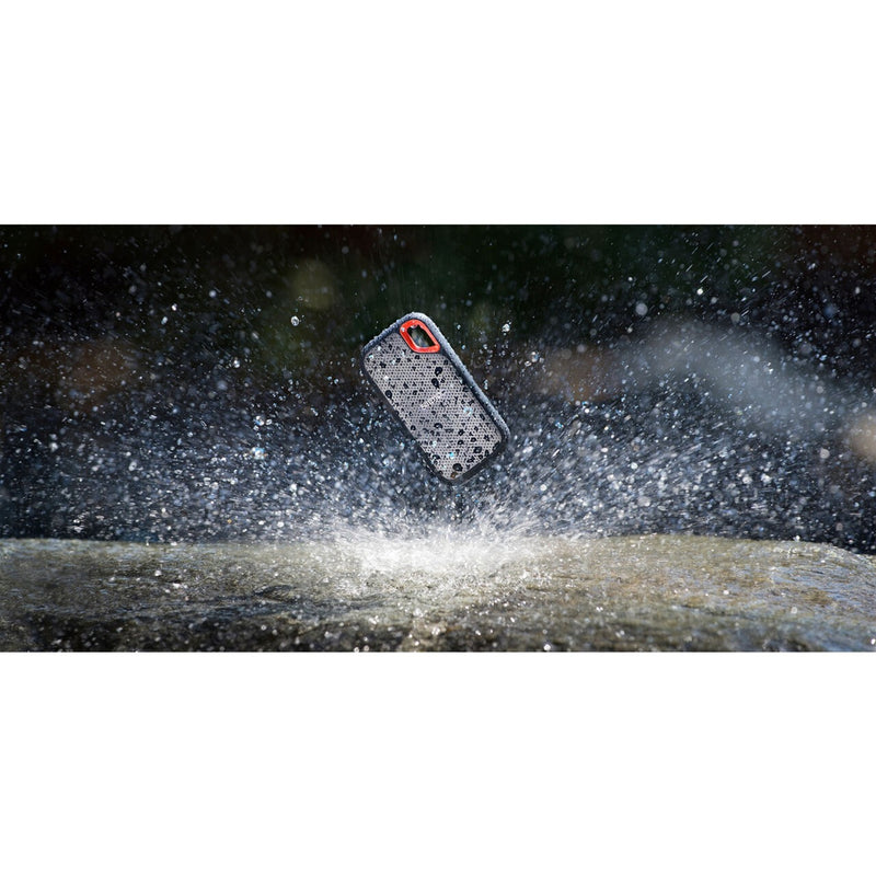 Afbeelding laden in galerijviewer, Sandisk extreme portable v2, 1 tb externe ssd (zwart oranje, sdssde61-1t00-g25, usb-c)
