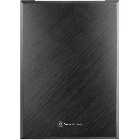 Silverstone sugo 17 mini tower behuizing (zwart | 2x usb-a | 1x usb-c)