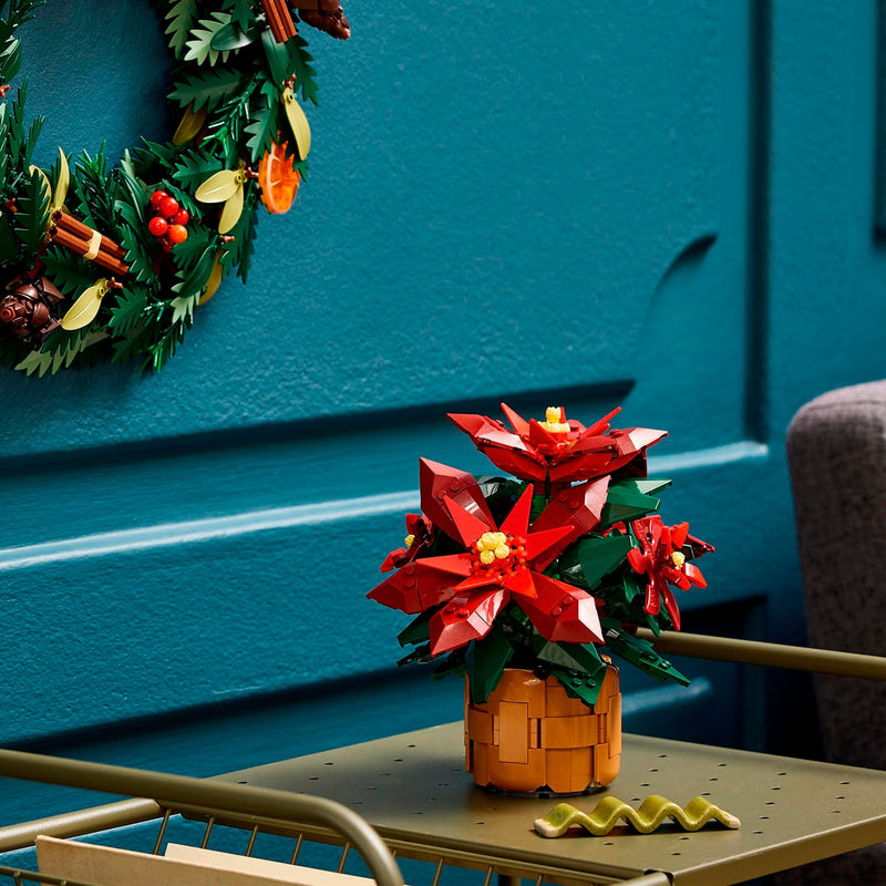 Afbeelding laden in galerijviewer, Lego icons kerstster poinsettia - 10370
