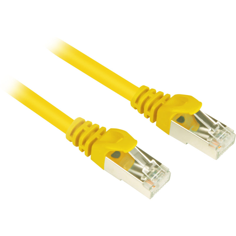 Afbeelding laden in galerijviewer, Sharkoon cat.6 netwerkkabel (geel, 1,5 meter, sftp, rj-45)

