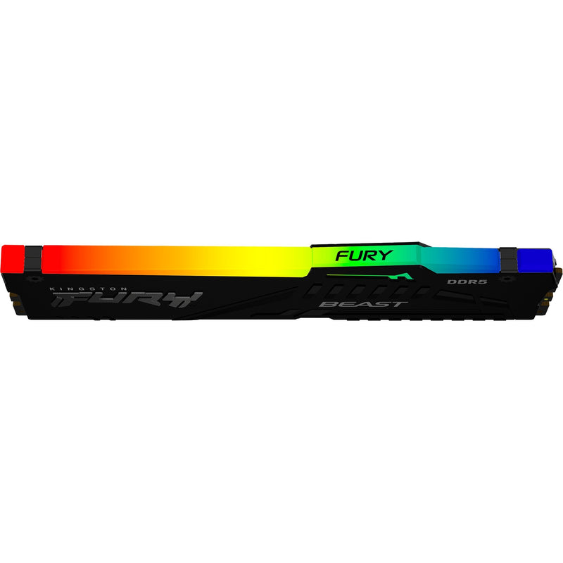 Afbeelding laden in galerijviewer, Kingston fury beast rgb 16 gb ddr5-5600 (1x 16 gb) werkgeheugen (zwart, kf556c36bbea-16, xmp 3.0, expo)

