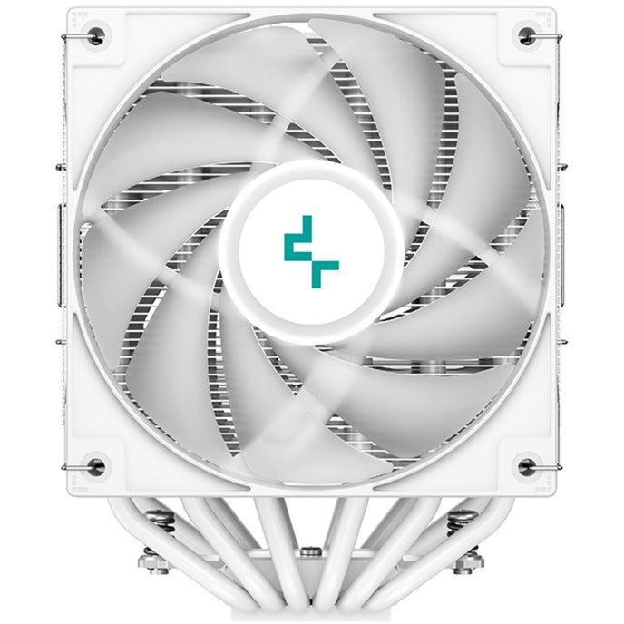 Afbeelding laden in galerijviewer, Deepcool ag620 wh argb cpu-koeler (wit, 4-pin pwm, rgb led)
