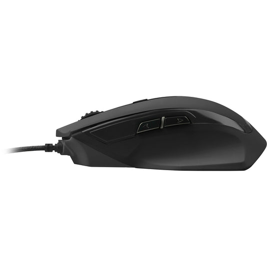 Sharkoon shark force ii gaming muis (zwart, 400 - 4200 dpi, meerkleurige leds)