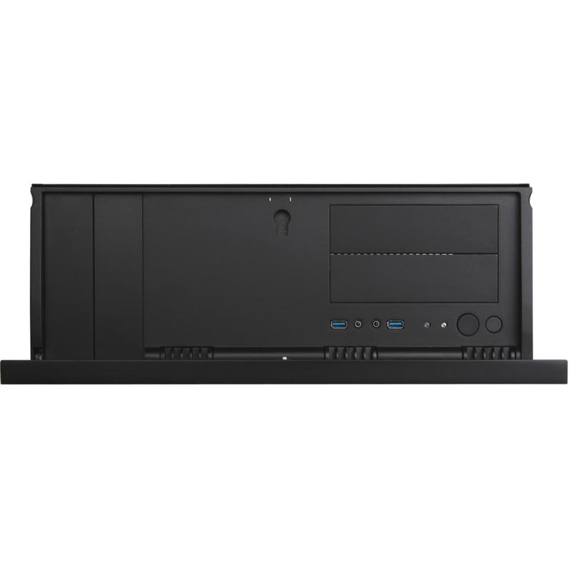 Afbeelding laden in galerijviewer, Silverstone grandia gd07b htpc behuizing (zwart | 2x usb-a)
