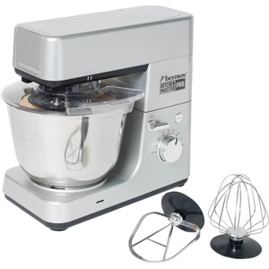 Bestron akm1600s 4-in-1 keukenmachine kitchen master pro (zilver)