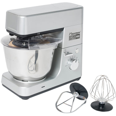 Bestron akm1600s 4-in-1 keukenmachine kitchen master pro (zilver)