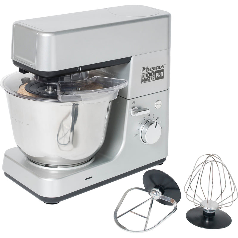 Afbeelding laden in galerijviewer, Bestron akm1600s 4-in-1 keukenmachine kitchen master pro (zilver)
