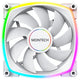 Montech ax140 fan pwm rgb case fan (wit, 140 x 140 x 25 mm)