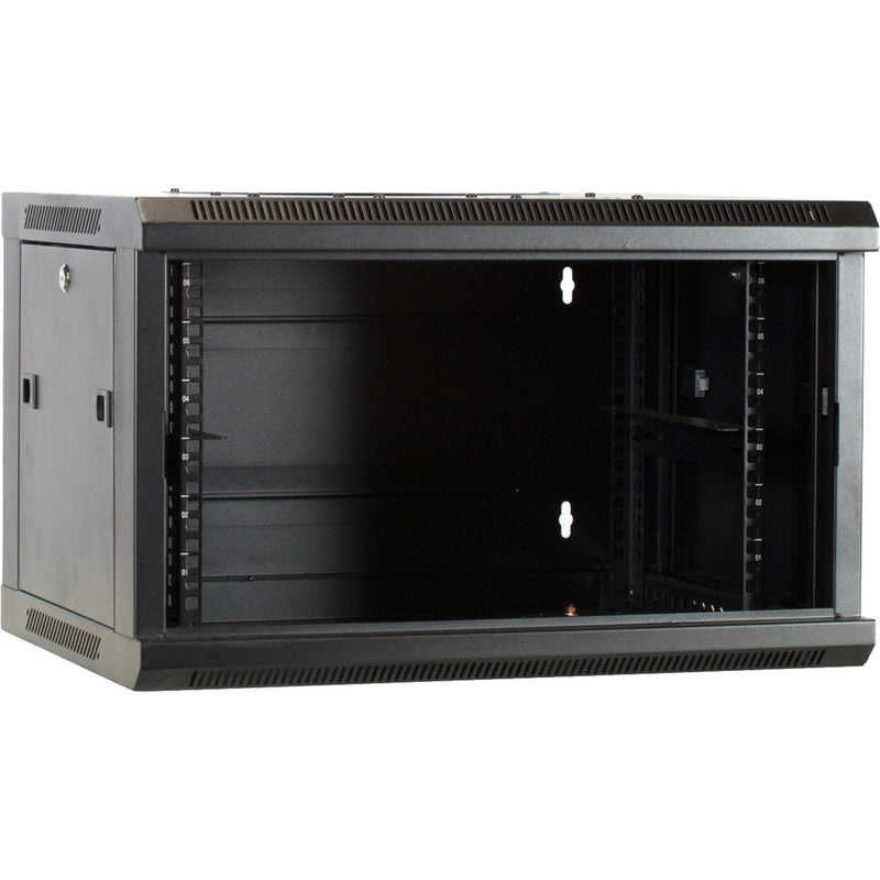 Afbeelding laden in galerijviewer, Dsi 6u wandkast met glazen deur - ds6406 server rack (zwart, 600 x 450 x 368mm)
