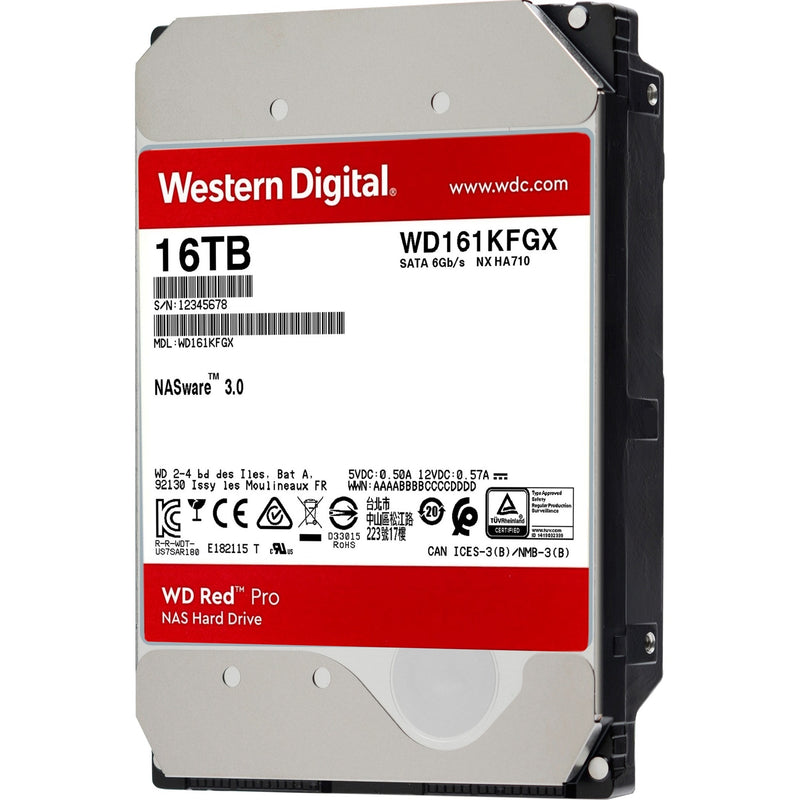 Afbeelding laden in galerijviewer, Wd red pro 16 tb harde schijf (161kfgx, sata 600, 24 7, af)
