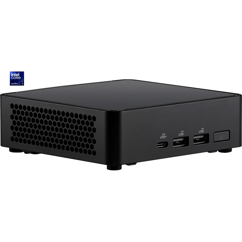 Afbeelding laden in galerijviewer, Asus nuc 14 pro slim kit rnuc14rvku700002i barebone (zwart | core ultra 7 155h | arc graphics)
