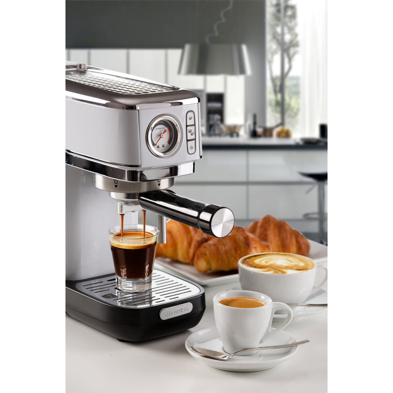 Afbeelding laden in galerijviewer, Ariete moderna espresso slim 1381 14 espressomachine (wit)
