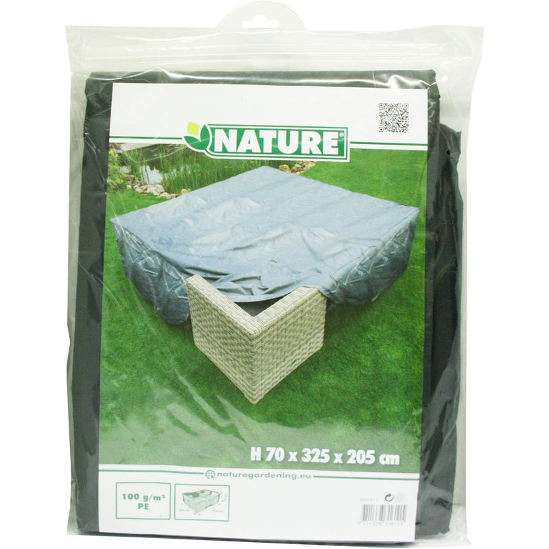 Afbeelding laden in galerijviewer, Nature tuinmeubelafdekhoes voor loungeset afdekking (grijs, 6031611)
