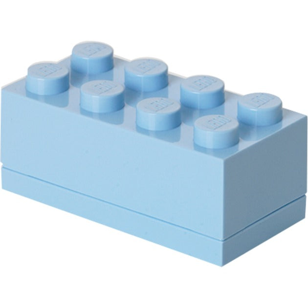 Afbeelding laden in galerijviewer, Room copenhagen lego mini box lunchbox (blauw, 8 noppen)
