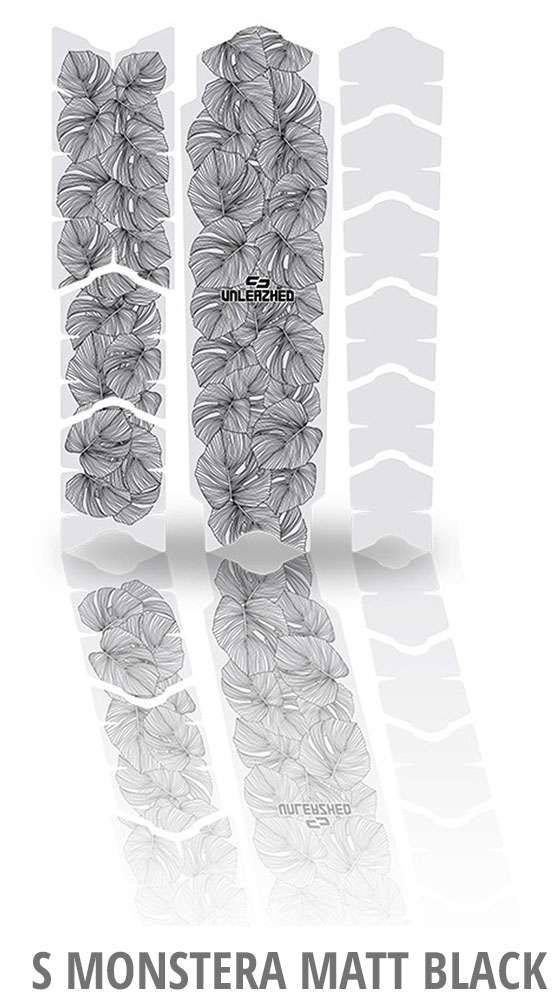 Afbeelding laden in galerijviewer, Unleazhed unscratch - frame protection film monstera black matt
