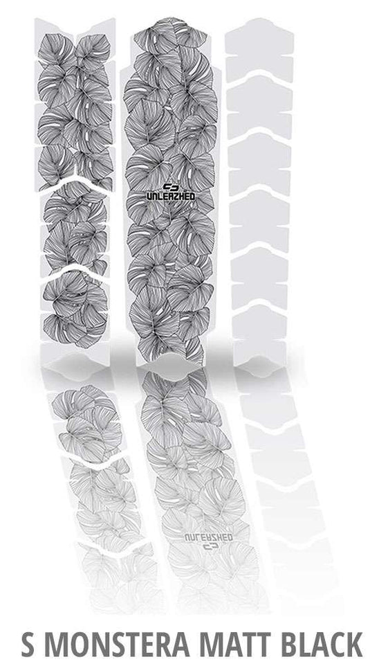 Unleazhed unscratch - frame protection film monstera black matt