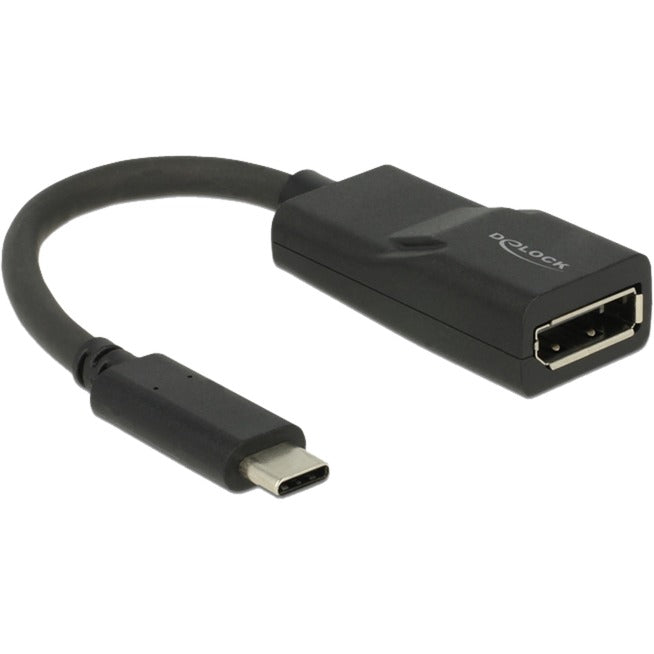Afbeelding laden in galerijviewer, Delock usb-c > displayport adapter (zwart, dp alt mode, 4k 60 hz)

