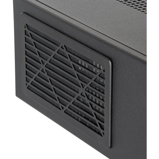 Silverstone sst-ml11b htpc behuizing (zwart | 4x usb-a)