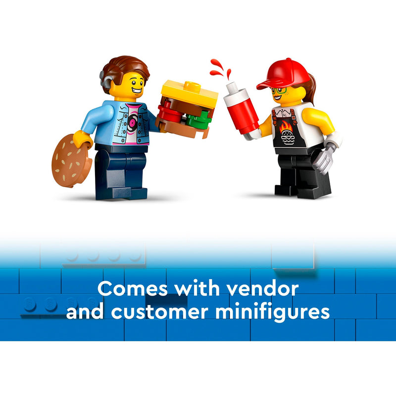 Afbeelding laden in galerijviewer, Lego city 60404 hamburgertruck
