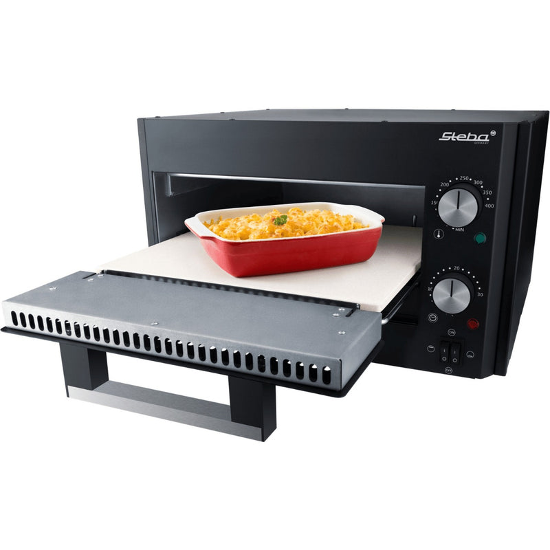 Afbeelding laden in galerijviewer, Steba power pizza maker pb 1800 pizzaoven (zwart, 1800 watt)
