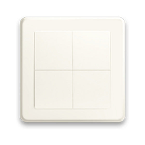 Afbeelding laden in galerijviewer, Shelly blu wall switch 4 + busch-jaeger adapter schakelaar (wit, bluetooth 4.2)
