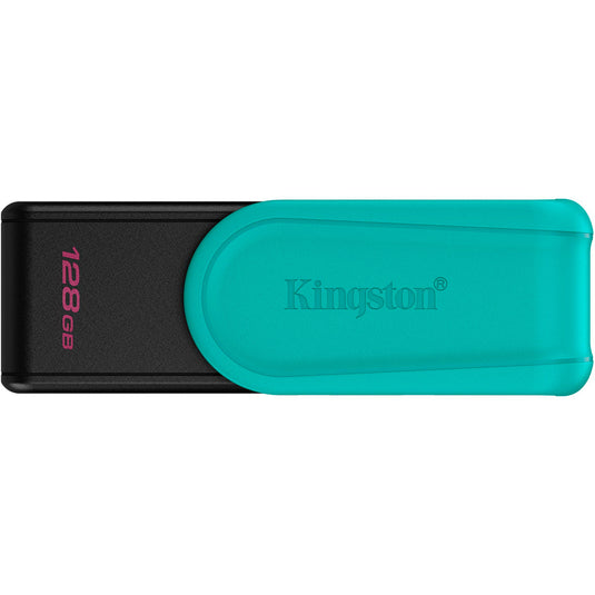 Kingston datatraveler exodia s 128 gb usb-stick (zwart lichtblauw, dtxs 128gb)
