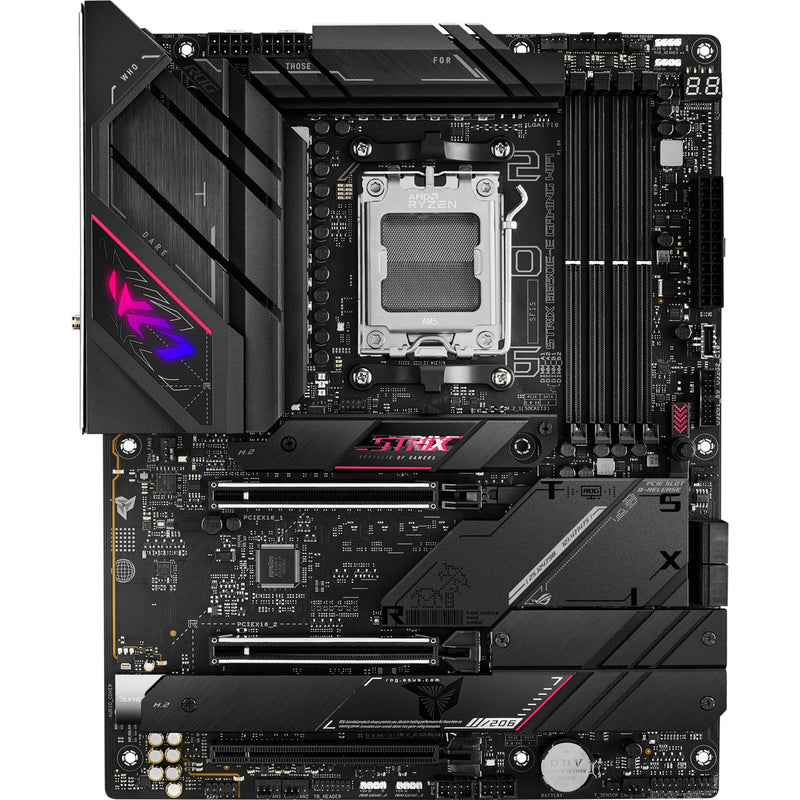 Afbeelding laden in galerijviewer, Asus rog strix b650e-e gaming wifi socket am5 moederbord (zwart, raid, 2.5 gb-lan, wi-fi 6e, bt, sound, atx)
