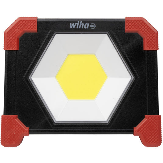 Wiha accubouwlamp 30w (zwart rood, 750-3.000 lm)