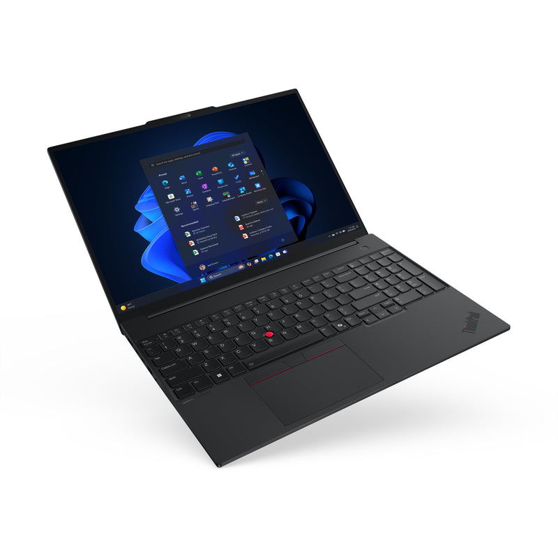 Afbeelding laden in galerijviewer, Lenovo thinkpad e16 gen 3 (21sr002fmh) 16 laptop (zwart | ultra 7 255h | arc 140t | 16 gb | 512 gb ssd)
