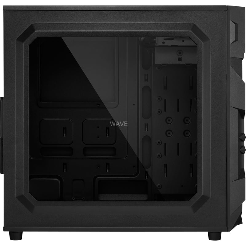Afbeelding laden in galerijviewer, Sharkoon vg7-w rgb midi tower behuizing (zwart | 2x usb-a | rgb | window)
