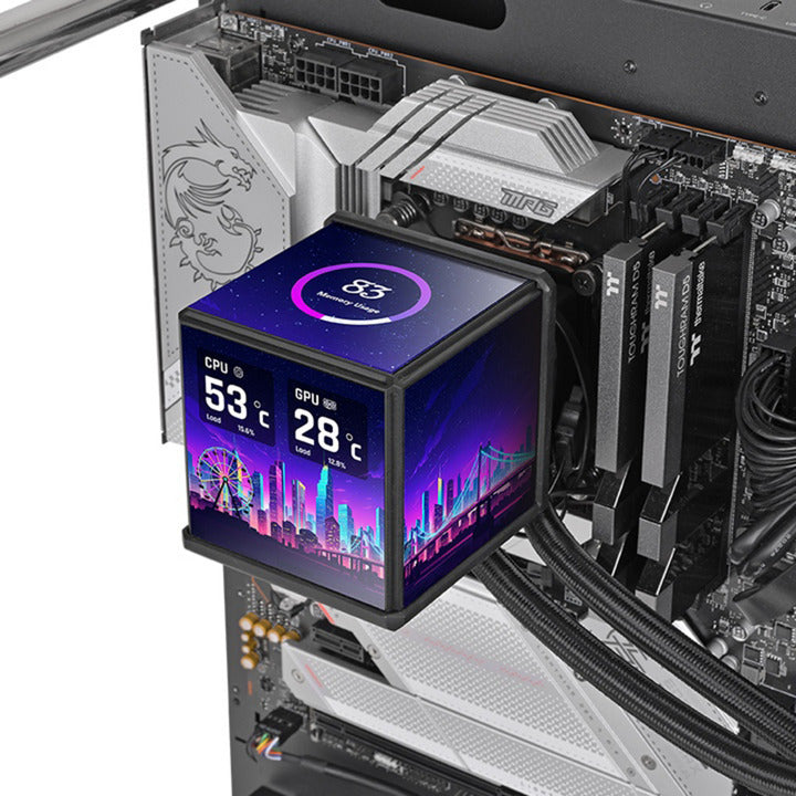 Afbeelding laden in galerijviewer, Thermaltake minecube 360 ultra argb sync aio liquid cooler waterkoeling (zwart)
