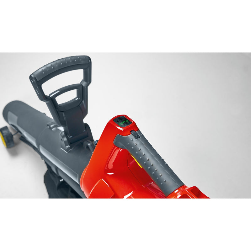 Afbeelding laden in galerijviewer, Wolf-garten accu bladblazer lycos 40 480 v set bladzuiger bladblazer (rood zwart, accu inbegrepen)
