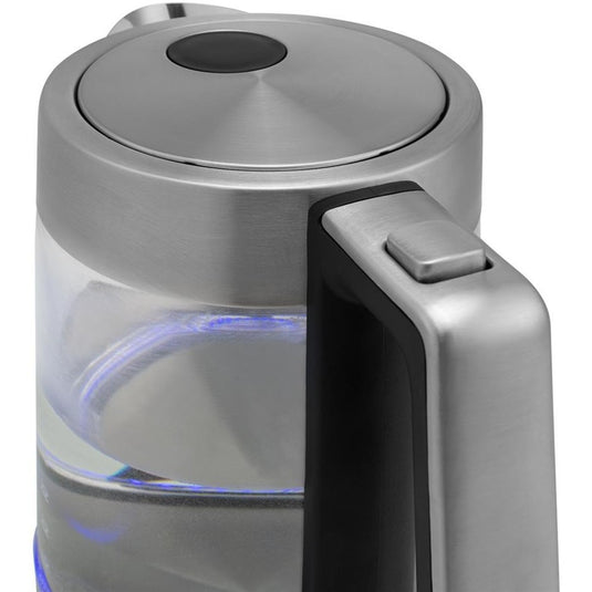 Princess 236041 glass kettle london waterkoker (roestvrij staal transparant, 1,7 l)