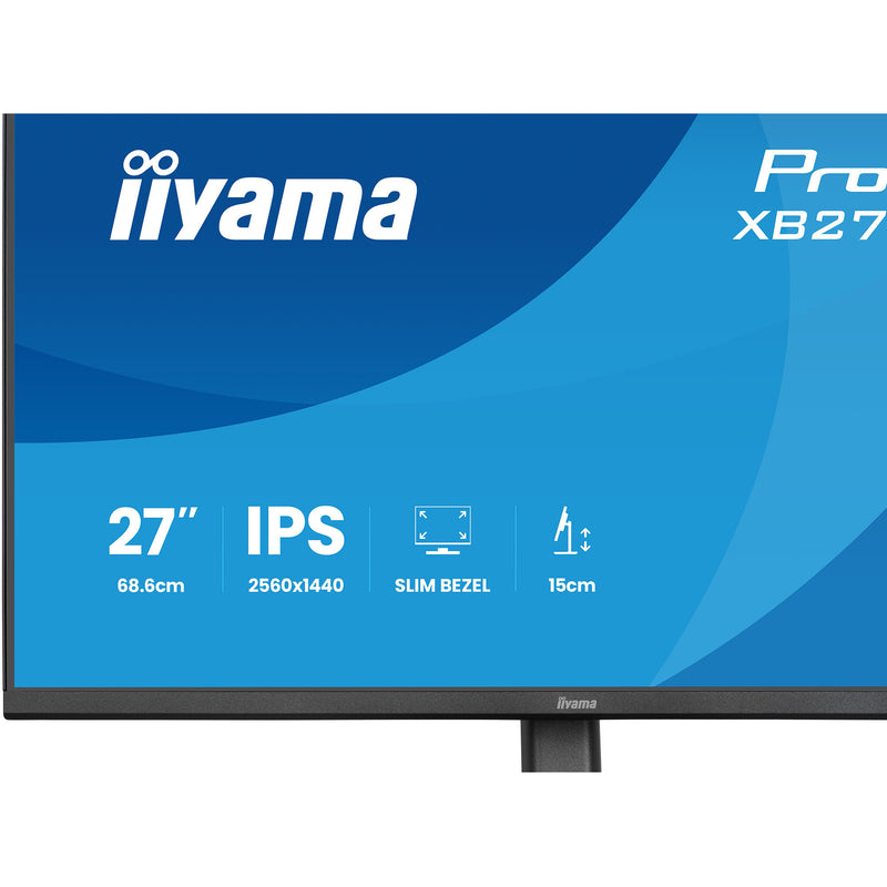 Afbeelding laden in galerijviewer, Iiyama prolite xb2791qs-b1 27 monitor (zwart (mat), hdmi, displayport, audio)
