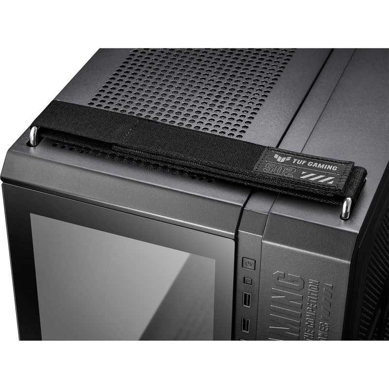 Afbeelding laden in galerijviewer, Asus tuf gaming gt502 plus midi tower behuizing (zwart | 2x usb-a | 1x usb-c | tempered glass)
