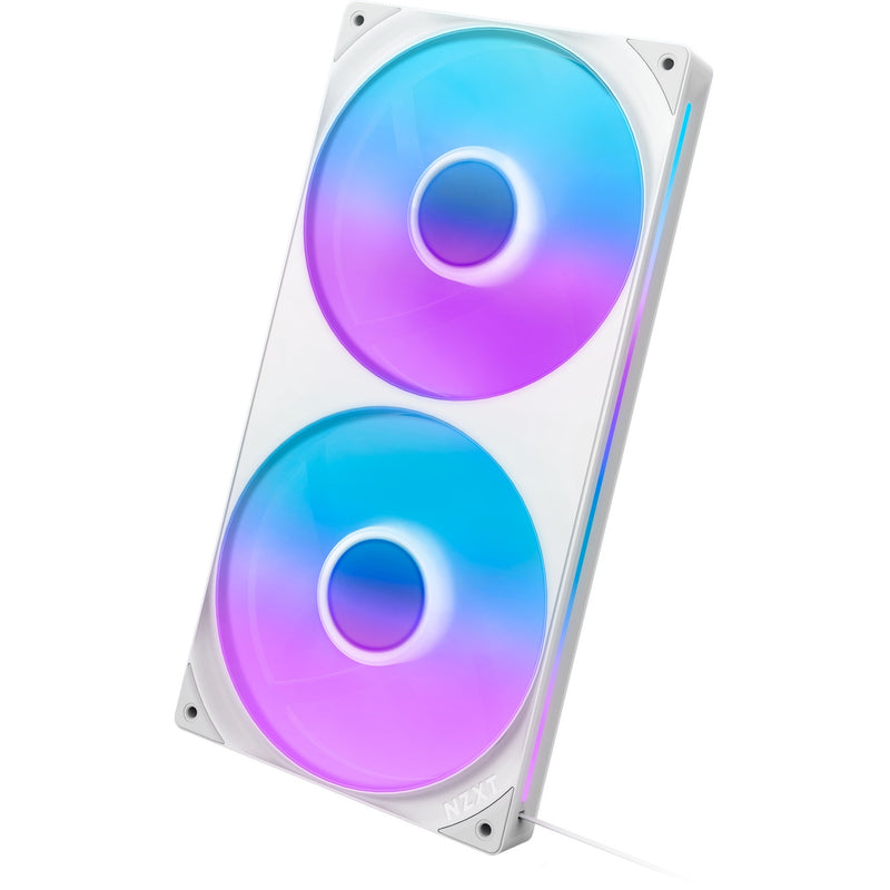 Afbeelding laden in galerijviewer, Nzxt f280 rgb core case fans (wit, 2 stuks, 280 x 140 x 26 mm)
