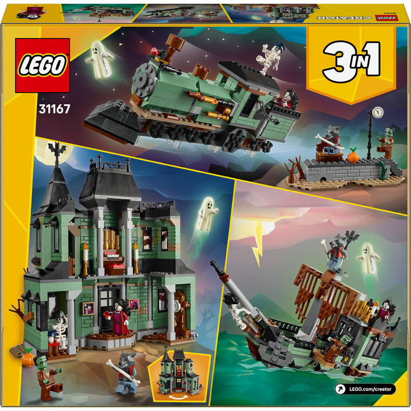 Afbeelding laden in galerijviewer, Lego ® creator 3in1 spookhuis - 31167
