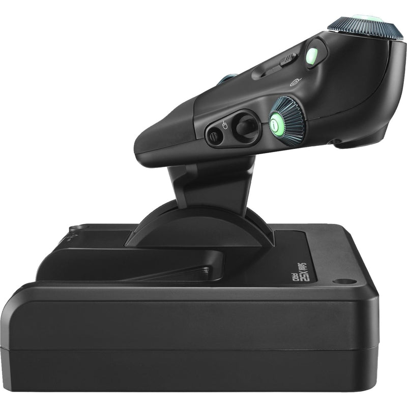 Afbeelding laden in galerijviewer, Logitech g saitek x52 pro flight gaming hotas
