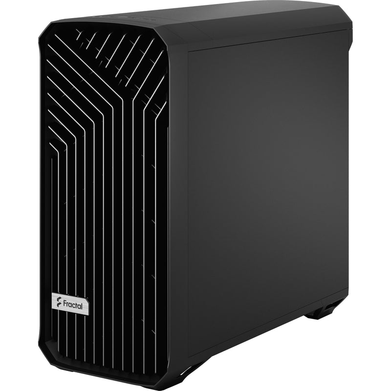 Afbeelding laden in galerijviewer, Fractal design torrent black solid midi tower behuizing (zwart | 2x usb-a | 1x usb-c)
