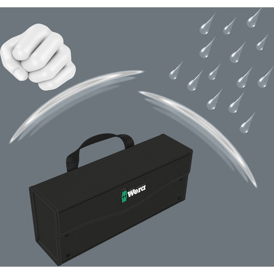 Wera 2go 3 gereedschapsbox (zwart)