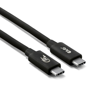 Club 3d usb-c 80gbps certified 240w 8k 240hz kabel (zwart, 1.2m)
