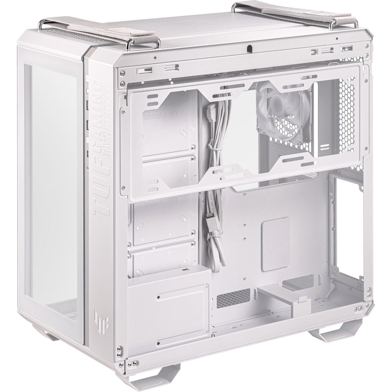 Afbeelding laden in galerijviewer, Asus tuf gaming gt502 plus midi tower behuizing (wit | 2x usb-a | 1x usb-c | tempered glass)
