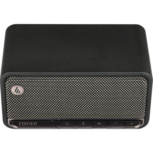 Edifier mp230 retro bluetooth speaker luidspreker (zwart, bluetooth, microsd, aux, usb-c)