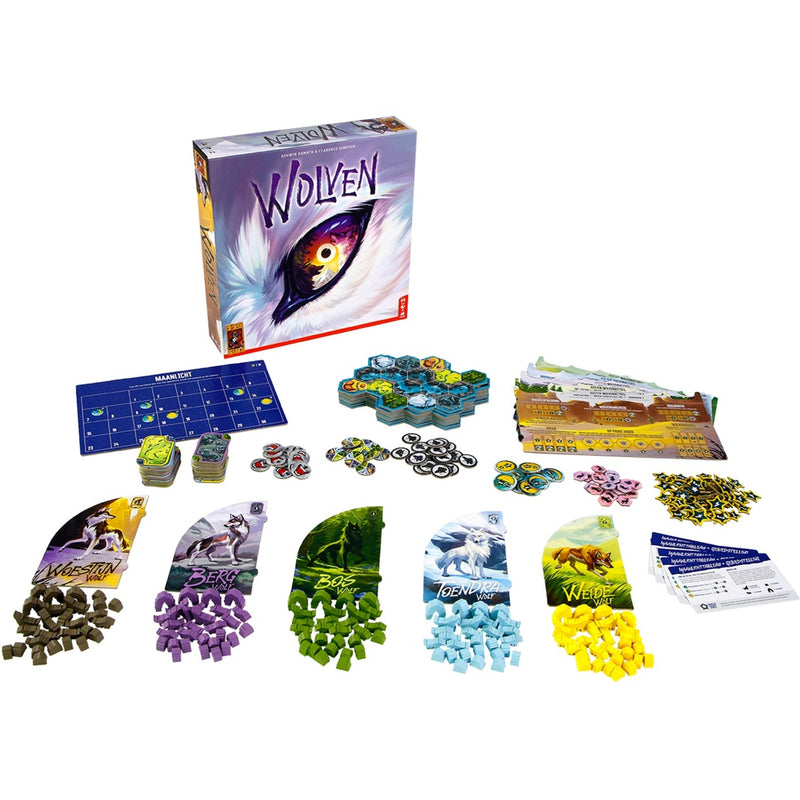 Afbeelding laden in galerijviewer, 999games 999 games wolven bordspel (nederlands, 2 - 5 spelers, 75 minuten, vanaf 14 jaar)
