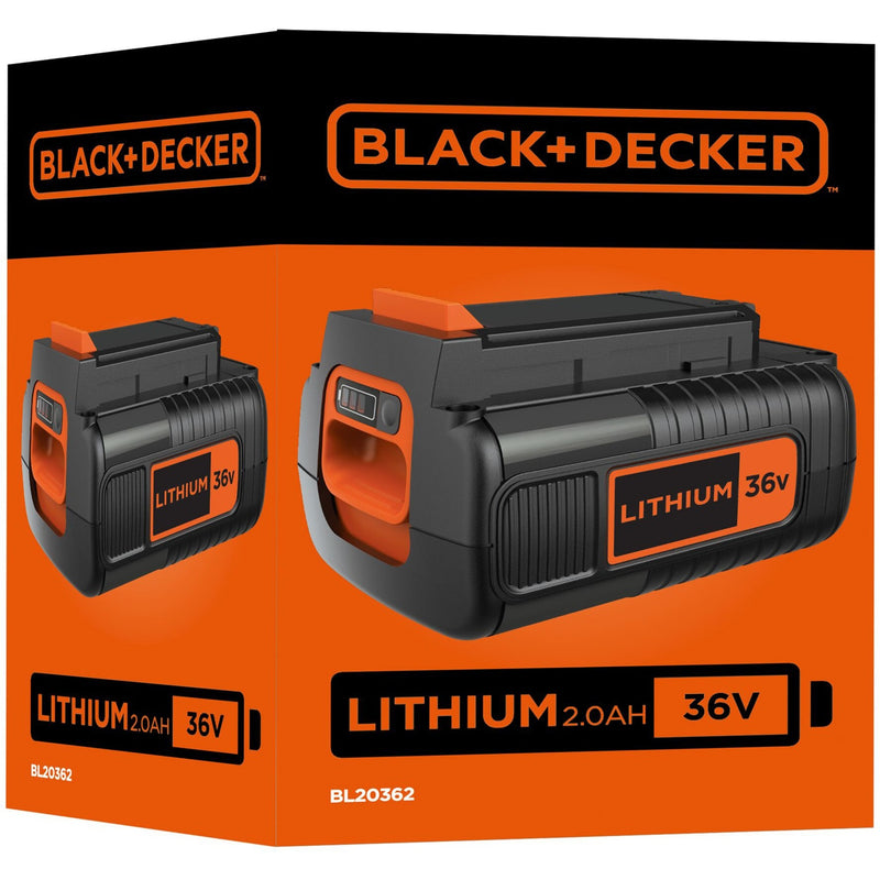 Afbeelding laden in galerijviewer, Black+decker lithium ion schuifaccu 36v, 2.0ah - bl20362-xj

