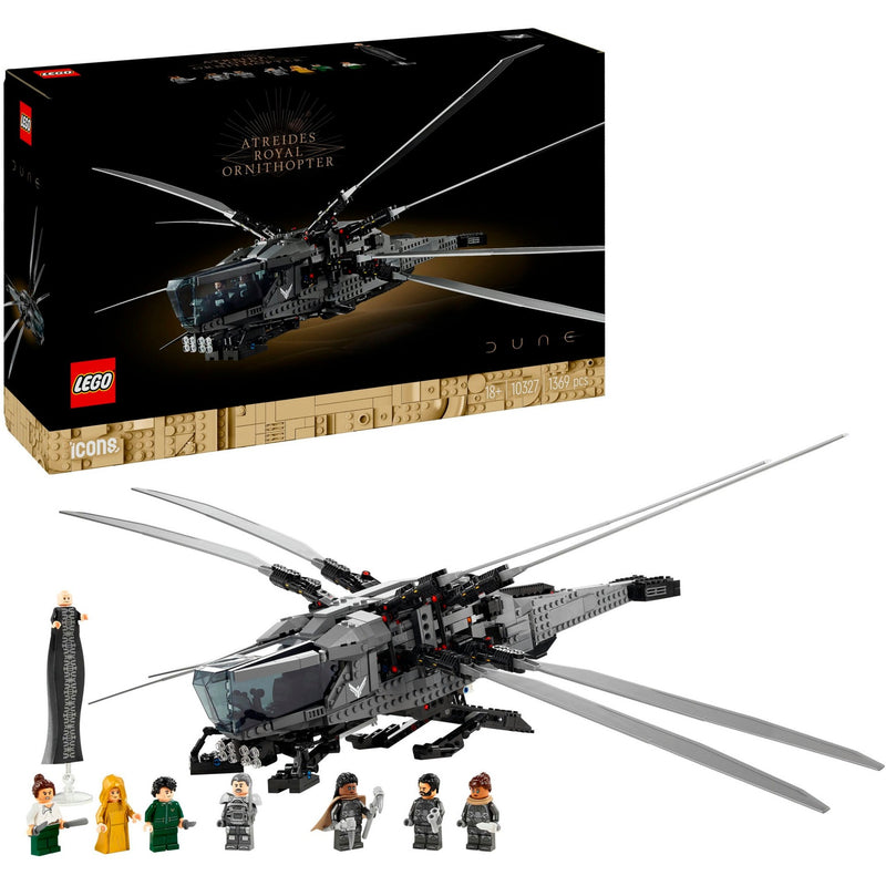 Afbeelding laden in galerijviewer, Lego icons - dune atreides royal ornithopter constructiespeelgoed (10327)
