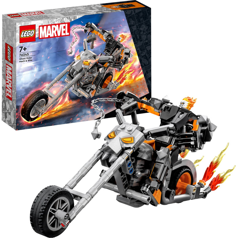 Afbeelding laden in galerijviewer, Lego marvel - ghost rider mech motor constructiespeelgoed (76245)

