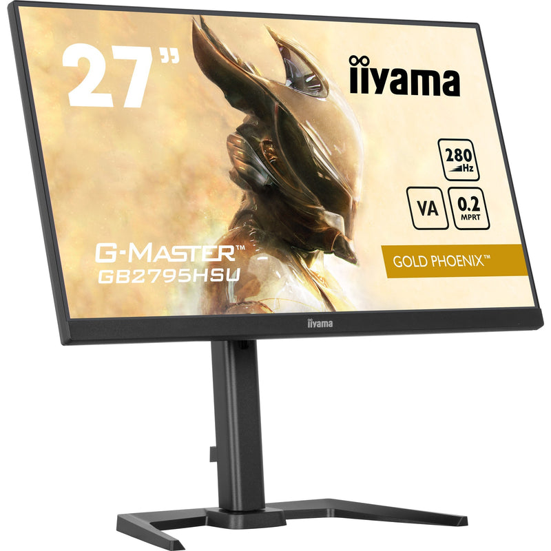 Afbeelding laden in galerijviewer, Iiyama g-master gold phoenix gb2795hsu-b1 27 gaming monitor (zwart, 1x displayport, 1x hdmi, 4x usb-a, 280 hz)
