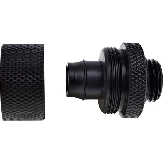 Alphacool eiszapfen 16 10mm compression fitting verbinding (zwart, 6 stuks)